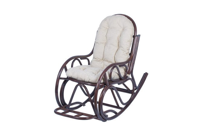 Изображение товара Кресло-качалка 05/05 55х90х125 см с подушкой и мягкими элементами