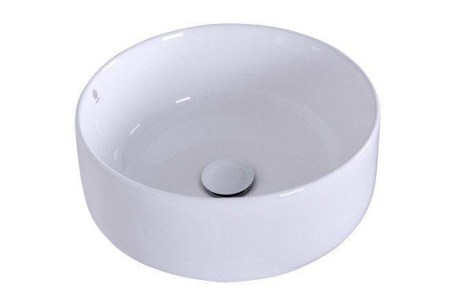Изображение товара Раковина накладная ORANGE B07-345W Накладная, 34.5х15.5х34.5 см