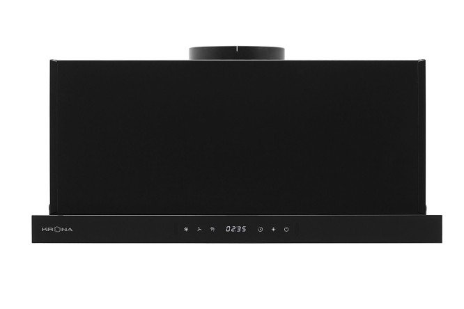 Вытяжка встраиваемая KRONAsteel Kamilla KRHD323 F Max 600 Black SGC AO цвет чёрный, 59.8 см