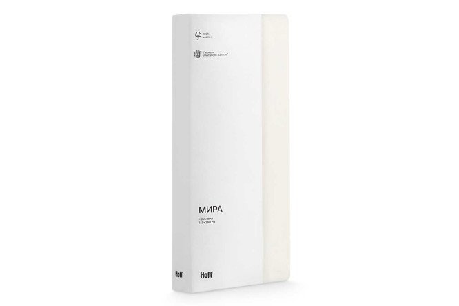 Простыня HOFF Мира Хлопок 150х260 см