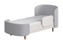 Кровать подростковая Kidi soft 80х200 см цвет белый, серый