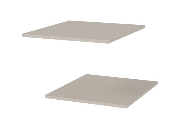 Изображение товара Комплект полок Оскар 46,8х1,6х57,6 см бежевый