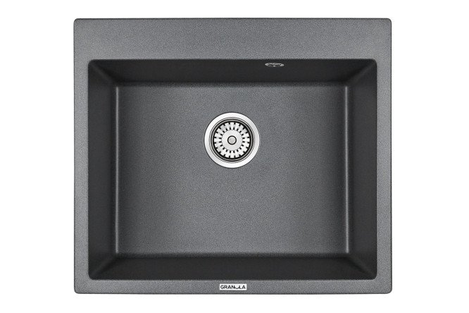 Изображение товара Врезная кухня мойка GRANULA 6001 60х52х20 см кварц прочная и стильная