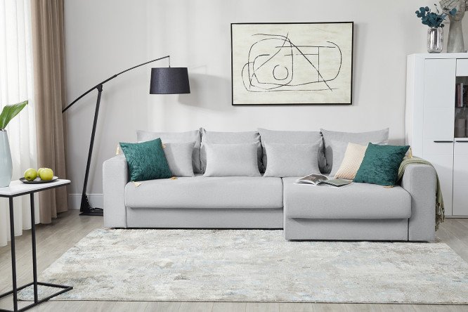 Купить Угловой диван-кровать Модена с универсальным углом с доставкой повыгодной цене в интернет магазине Hoff.ru. Характеристики, фото и отзывы.