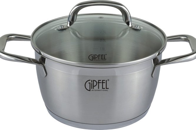 Кастрюля с крышкой GIPFEL Era 5.5 л