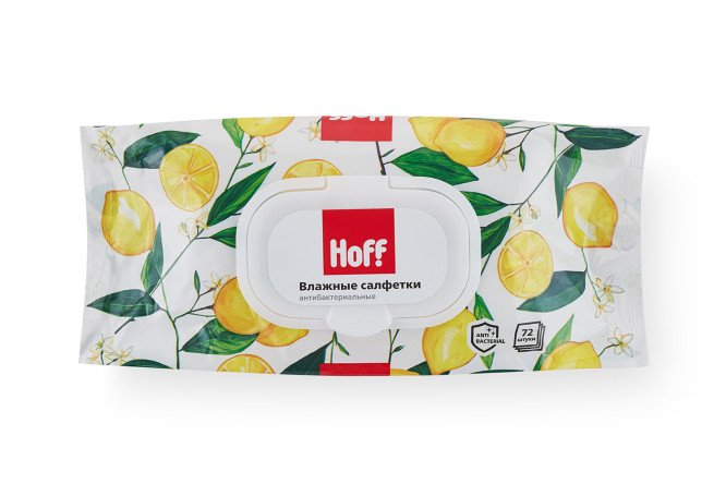 Изображение товара Влажные салфетки HOFF