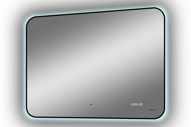 Зеркало с подсветкой Black View RF4004BV 100х70 см