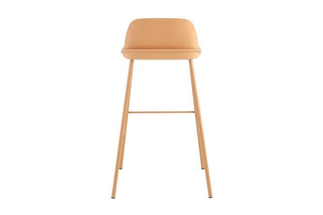 Фото 8 Барный стул Stool Group Mist 47х90х47 см, цвет сидушки жёлтый, ножек жёлтый
