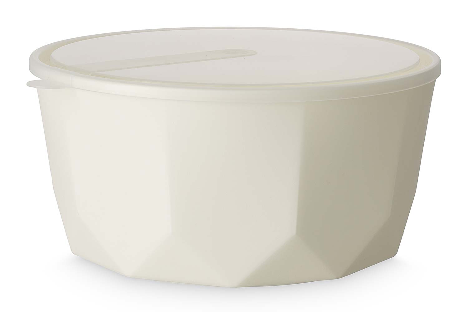 Салатник с крышкой HOFF Cream