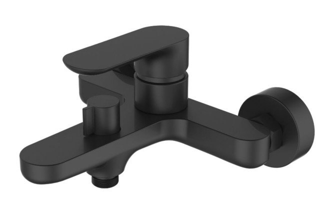 Изображение товара Смеситель для ванны AGGER Gorgeous A0210044 латунь черный рычажный