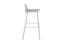 Барный стул Stool Group Mist 47х90х47 см, цвет сидушки серо-голубой, ножек серо-голубой