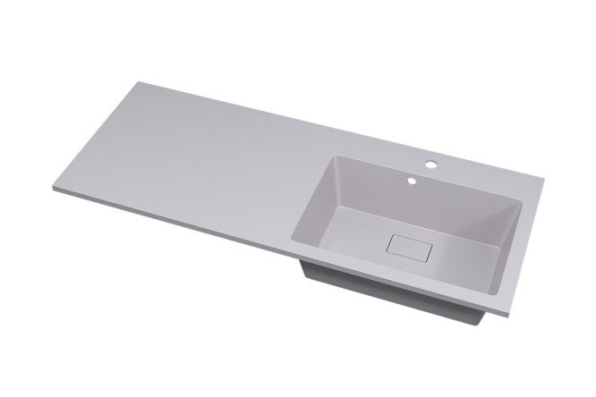 Изображение товара Раковина Cosmos Quartz RCosmos120RJ подвесная 120х17.2х48 см