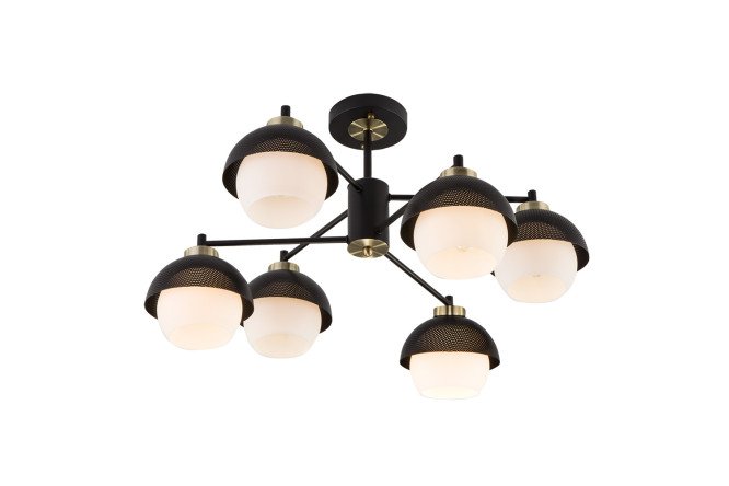 Изображение товара Люстра EUROSVET Nocciola 27 кв.м., 62.5x35.5x62.5 см, E27