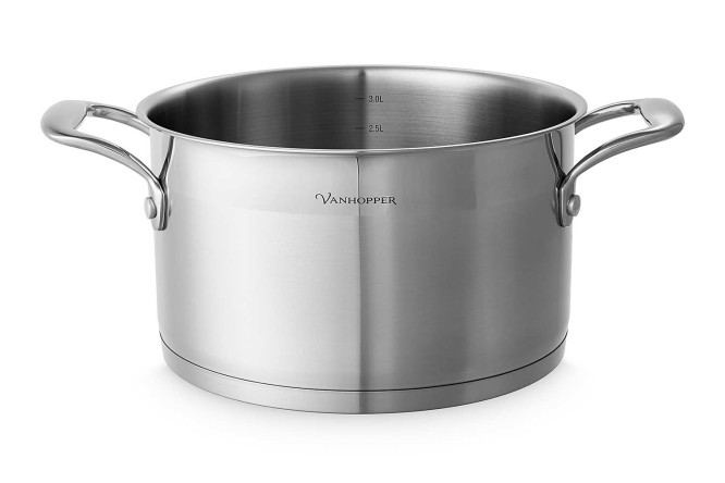 Кастрюля с крышкой VANHOPPER Versailles 3.6 л
