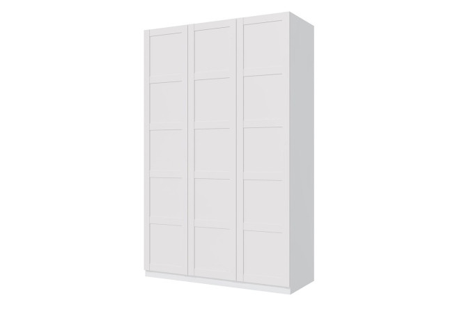 Изображение товара Шкаф 3-дверный HOFF Блокс Скаген 149,5х236,4х59,9 см белый молочный