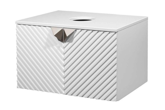 Изображение товара Тумба подвесная RUNO Андорра 70 см белая МДФ для ванной комнаты