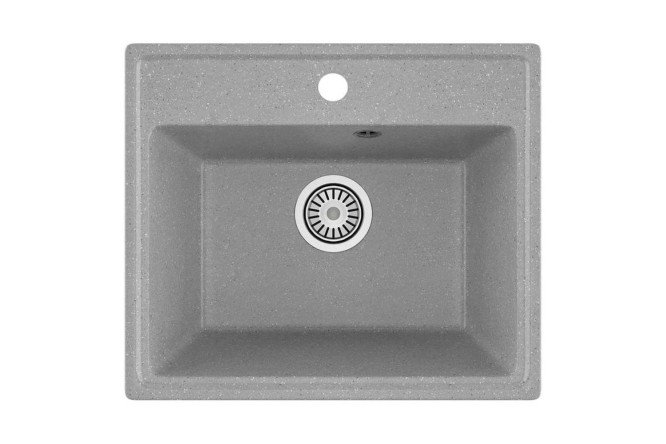 Изображение товара Врезная мойка из искусственного камня Kitchen KT490-GR 49х42 см
