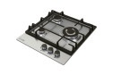 Газовая панель LEX GVS 435 IX, нержавеющая сталь, чёрный 45 см