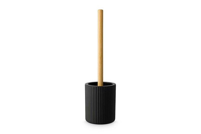 Туалетный ёрш в подставке EVIO Bamboo Пластмасса
