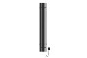 Полотенцесушитель MIXLINE Moon Black 557162 18х120 см