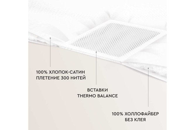 Одеяло BEAUTY SLEEP 2079 Полиэфирное волокно