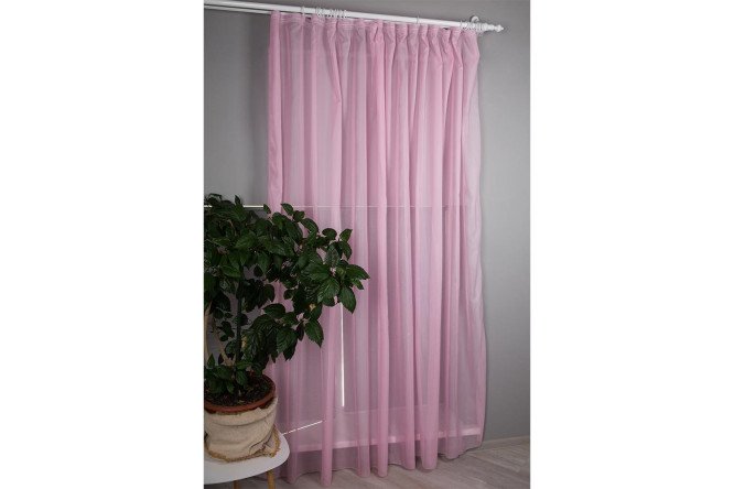 Изображение товара Тюль 530 300х300 см, цвет розовый