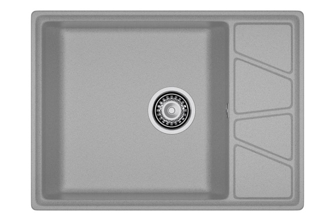 Изображение товара Мойка врезная с крылом GRANFEST Vertex GF-V-680L 68х50х20 см