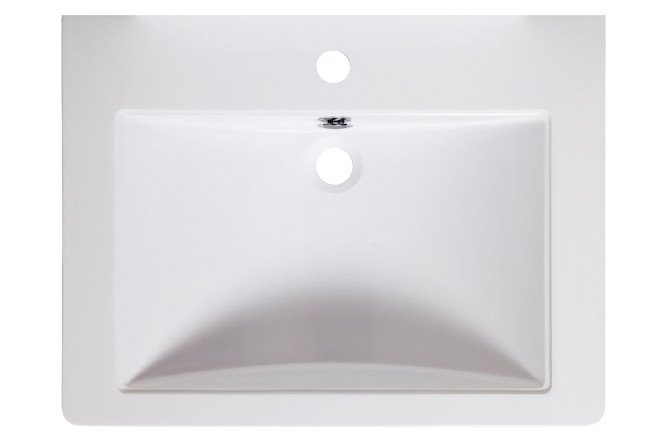 Изображение товара Умывальник RUNO Omega 60 встраиваемый белый 60х15.5х45.5 см