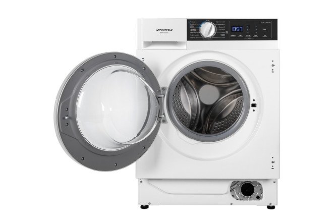 Стиральная машина встраиваемая с сушкой и паром MAUNFELD MBWM1486STWH, белый
