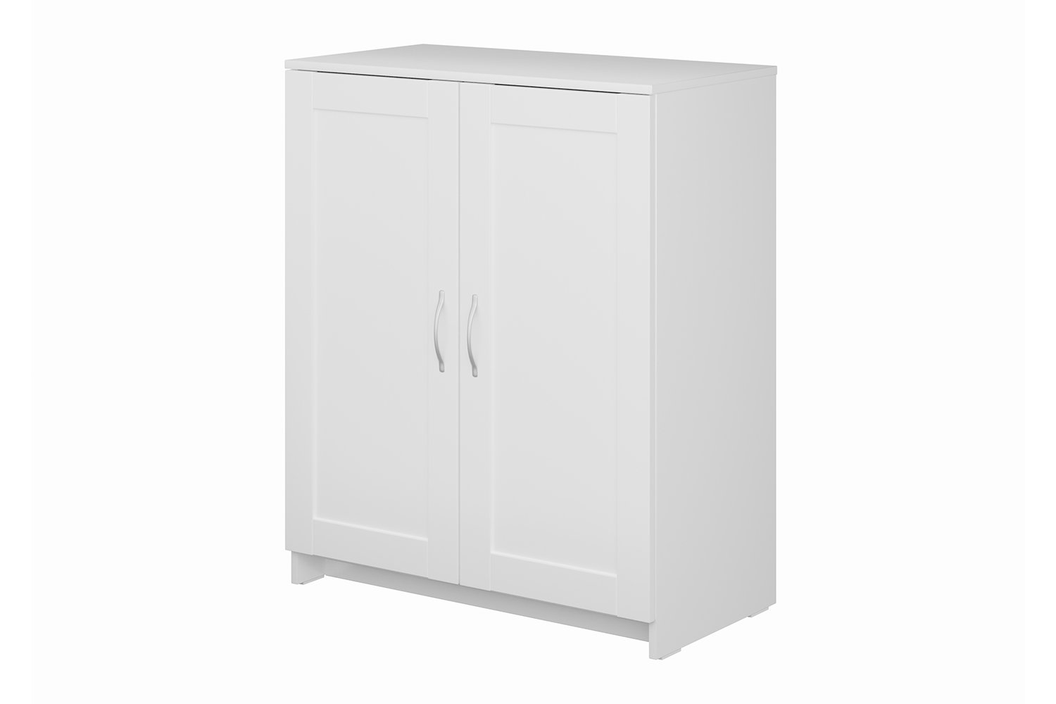 Шкаф напольный бэлла 80x86x60 см лдсп цвет белый