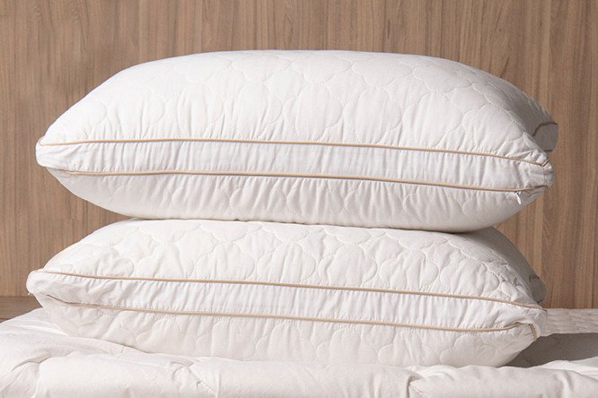 Подушка EDELSON Fine Wool 50х70 см, Полиэфирное волокно