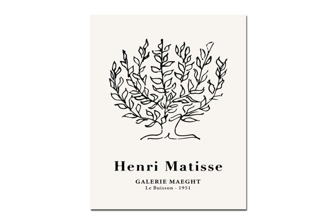 Изображение товара Постер Графика 40х50 см на бумаге для интерьера и подарка