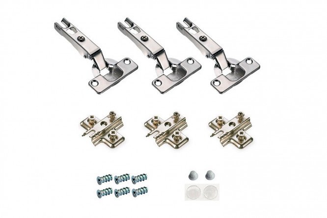 Изображение товара Комплект петель Titus B-type 248-0G59-050-TL-K2 никель