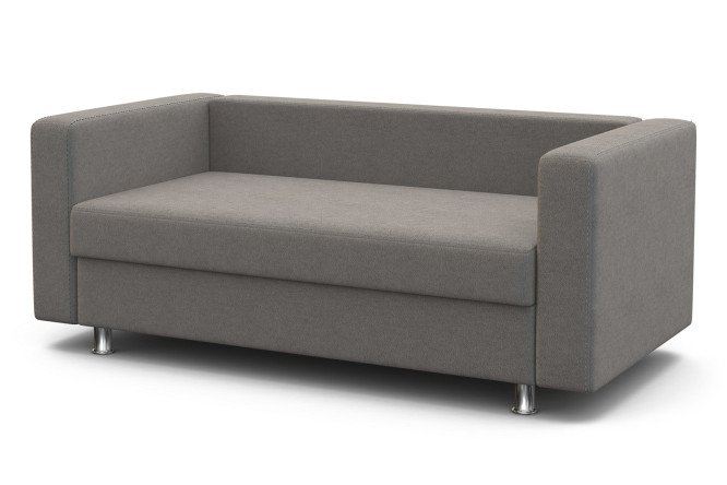 Изображение товара Офисный диван Бит серый 143х74х75 см комфортный и надежный