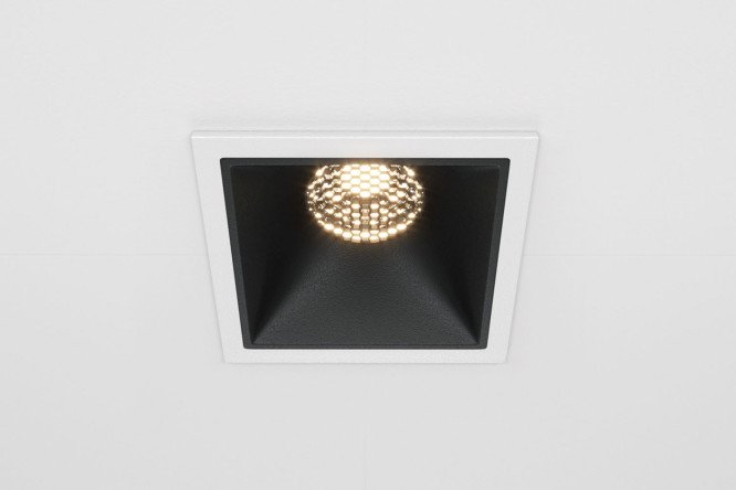 Светильник встраиваемый MAYTONI Downlight Alfa 6.5x5.2x6.5 см, LED