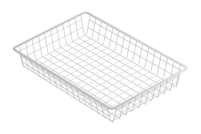 Изображение товара Корзина проволочная выдвижная для каркаса Оскар 39,3х8,5х55,5 см сталь