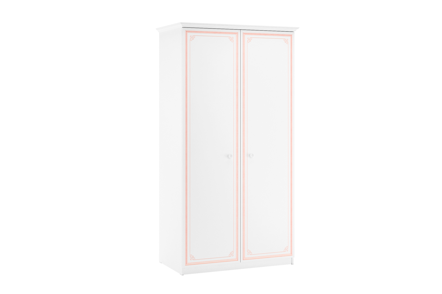 Шкаф 2-дверный Selena Pink