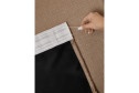 Штора на ленте Decofest Тринити 200х280 см, 1 шт., цвет коричневый