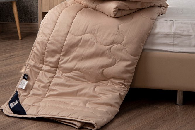 Одеяло EDELSON Merino wool Шерсть мериноса 140х205 см, 1,5 спальные