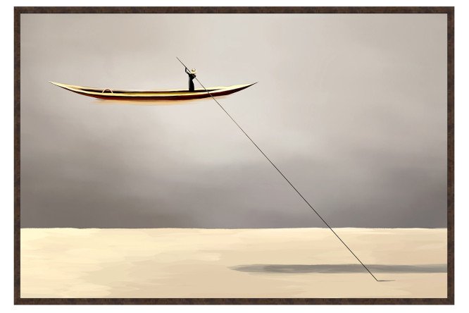 Изображение товара Репродукция в раме Баланс 89х60 см картина для интерьера