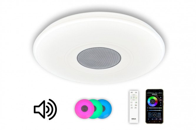 Изображение товара Потолочный LED светильник CITILUX Light&Music с музыкальной функцией 20 кв.м