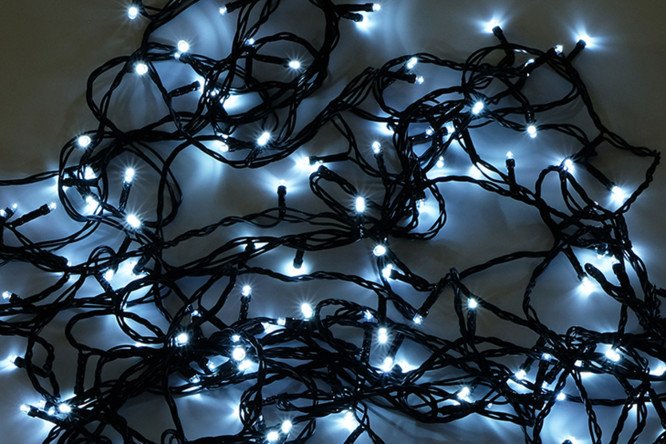 Изображение товара Электрогирлянда ILD200C-G 20 м для праздничного оформления уличного и интерьера