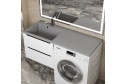 Раковина Cosmos Quartz RCosmos120LS Подвесная, 120х17.2х48 см
