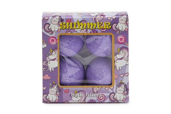 Изображение товара Соль шипучая для ванной Shimmer Ежевичный леденец 40 г