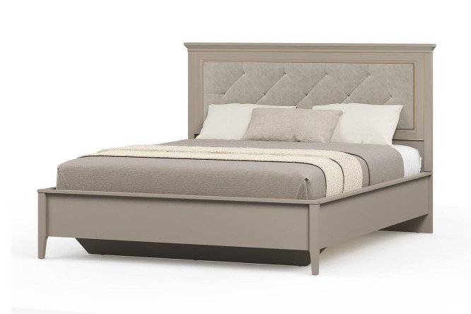 Кровать с подъёмным механизмом Classic цвет глиняный серый, серый