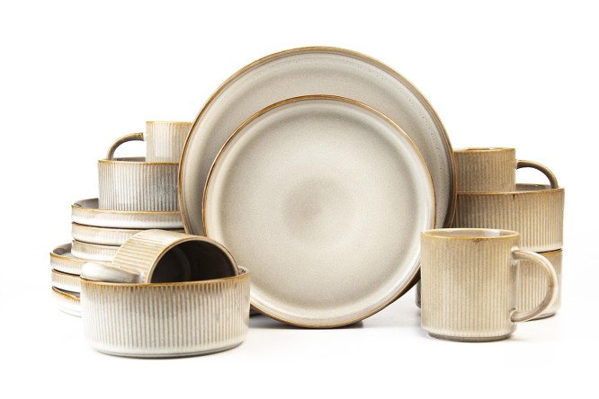 Изображение товара Набор столовый Elrington Fiona Aina на 4 персоны 16 предм., Керамика