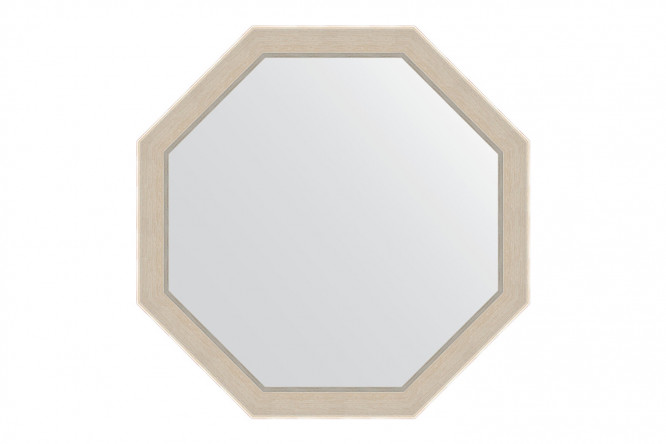 Изображение товара Настенное зеркало в багетной раме EVOFORM Octagon BY 7401 64х64 см травленое серебро