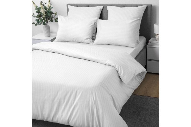 Пододеяльник Warm white Поплин 200х220 см, Евро