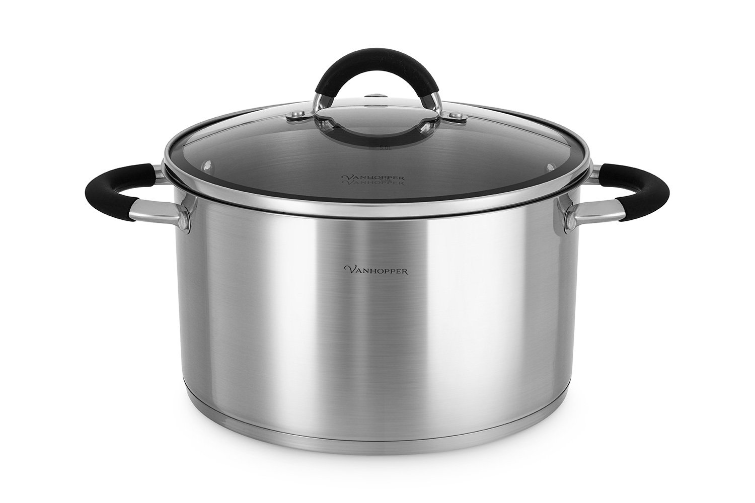 Кастрюля с крышкой VANHOPPER Cuisine 5.6 л