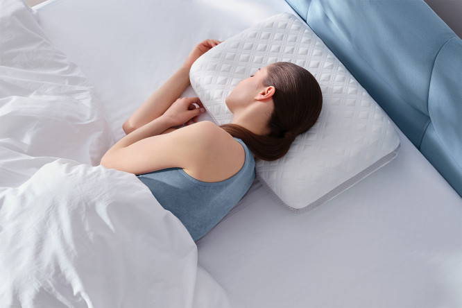 Анатомическая подушка SLEEPLAB Comfort Ultra 40х60 см, Пенополиуретан